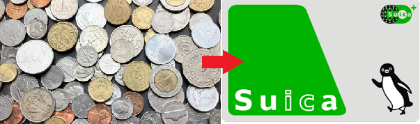 Pocket Changeで使わない外貨をSuicaやAmazonギフト券に交換する方法と対応通